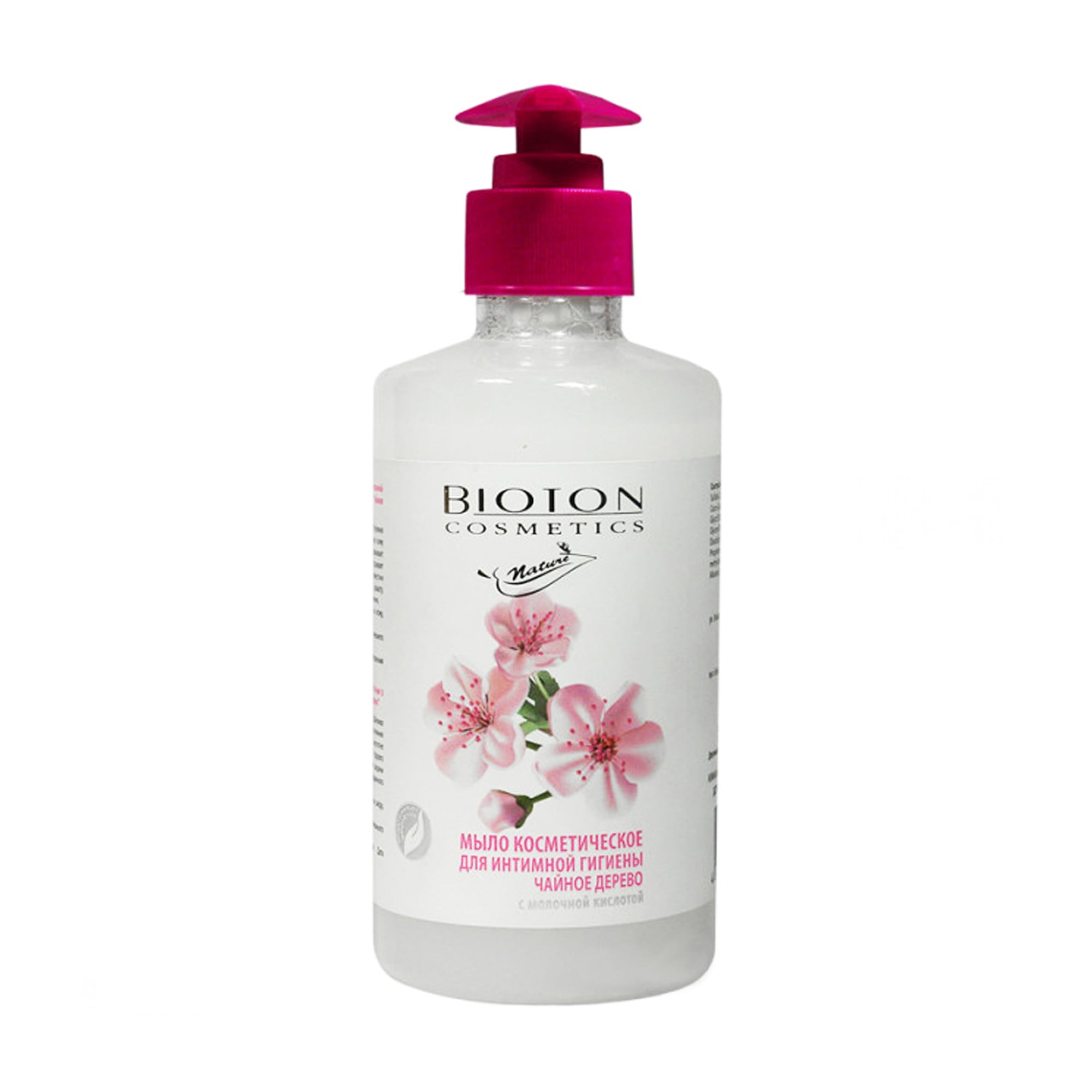 Мило для інтимної гігієни Bioton Cosmetics Nature Чайне дерево, 300 мл
