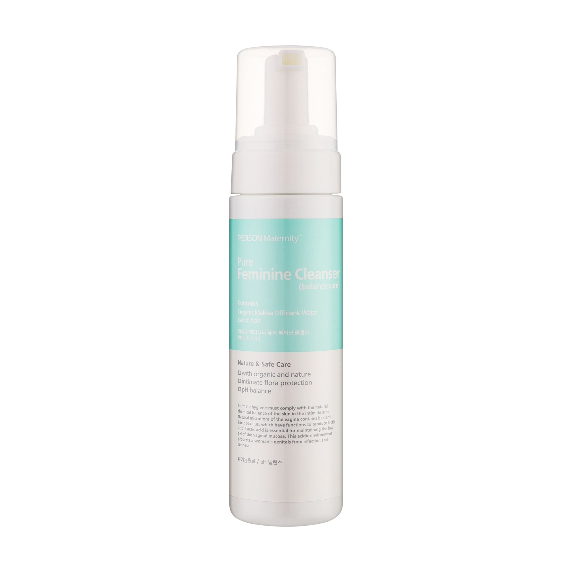 Пінка для інтимної гігієни Pedison Maternity Pure Feminine Cleanser Balance Care, 200 мл