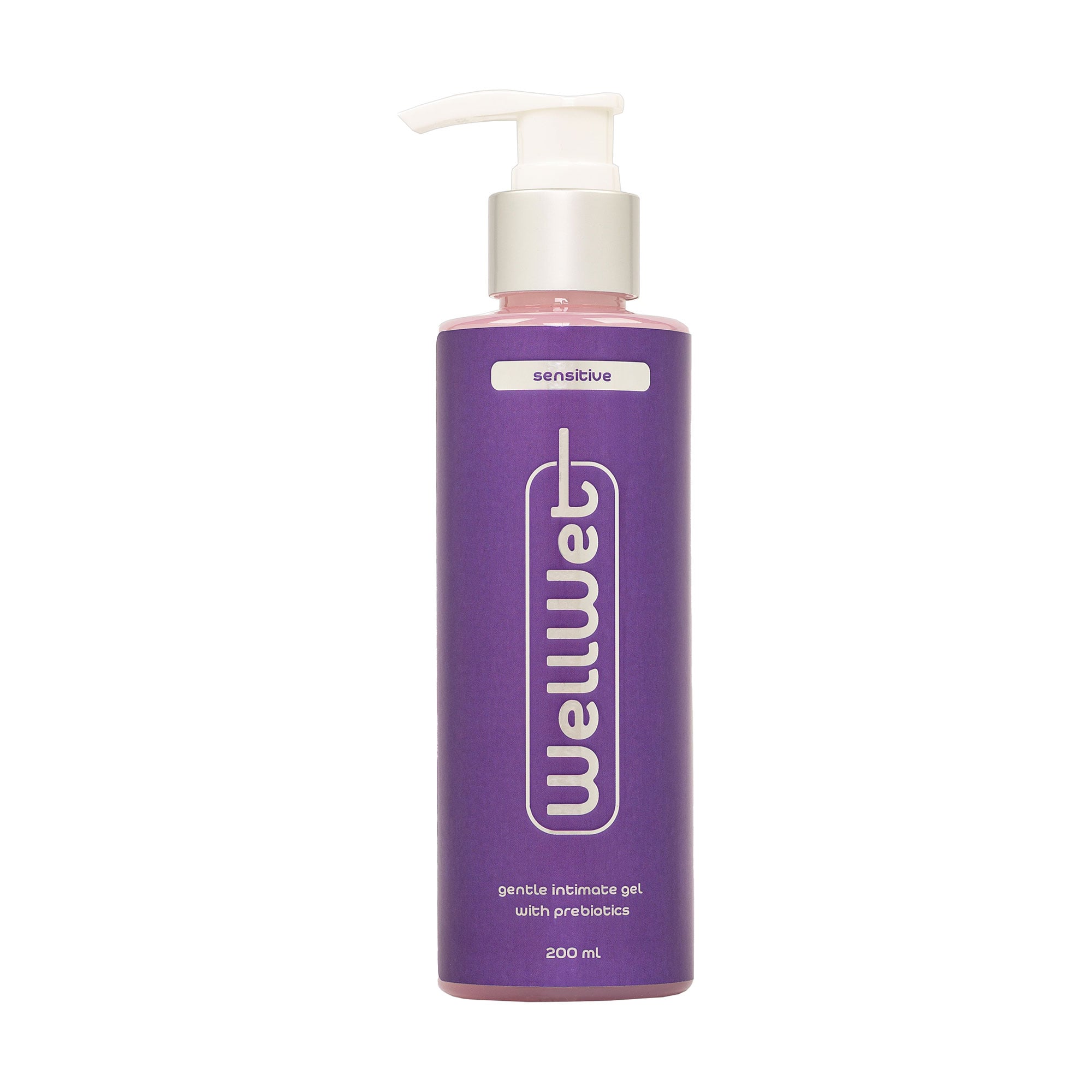 Засіб для інтимної гігієни Wellwet Sensitive Gentle Intimate Gel з пребіотиками, 200 мл